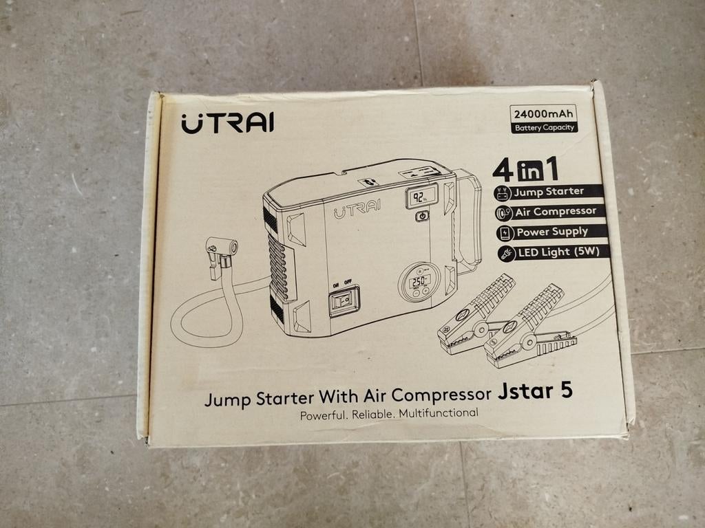 NEUF - démarreur batterie avec compresseur UTRAI Jstar 5