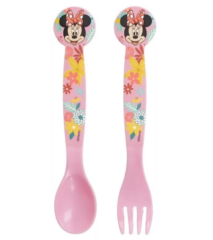 Minnie Mouse Bestek / Disney besteksetje - Vork en Lepel, Ophalen of Verzenden, Nieuw