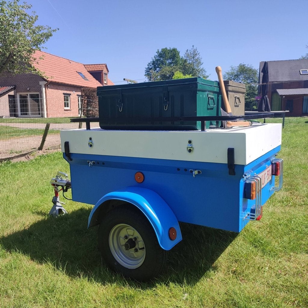 Saris Speedy bagage trailer GERESTAUREERD, Ophalen, Zo goed als nieuw