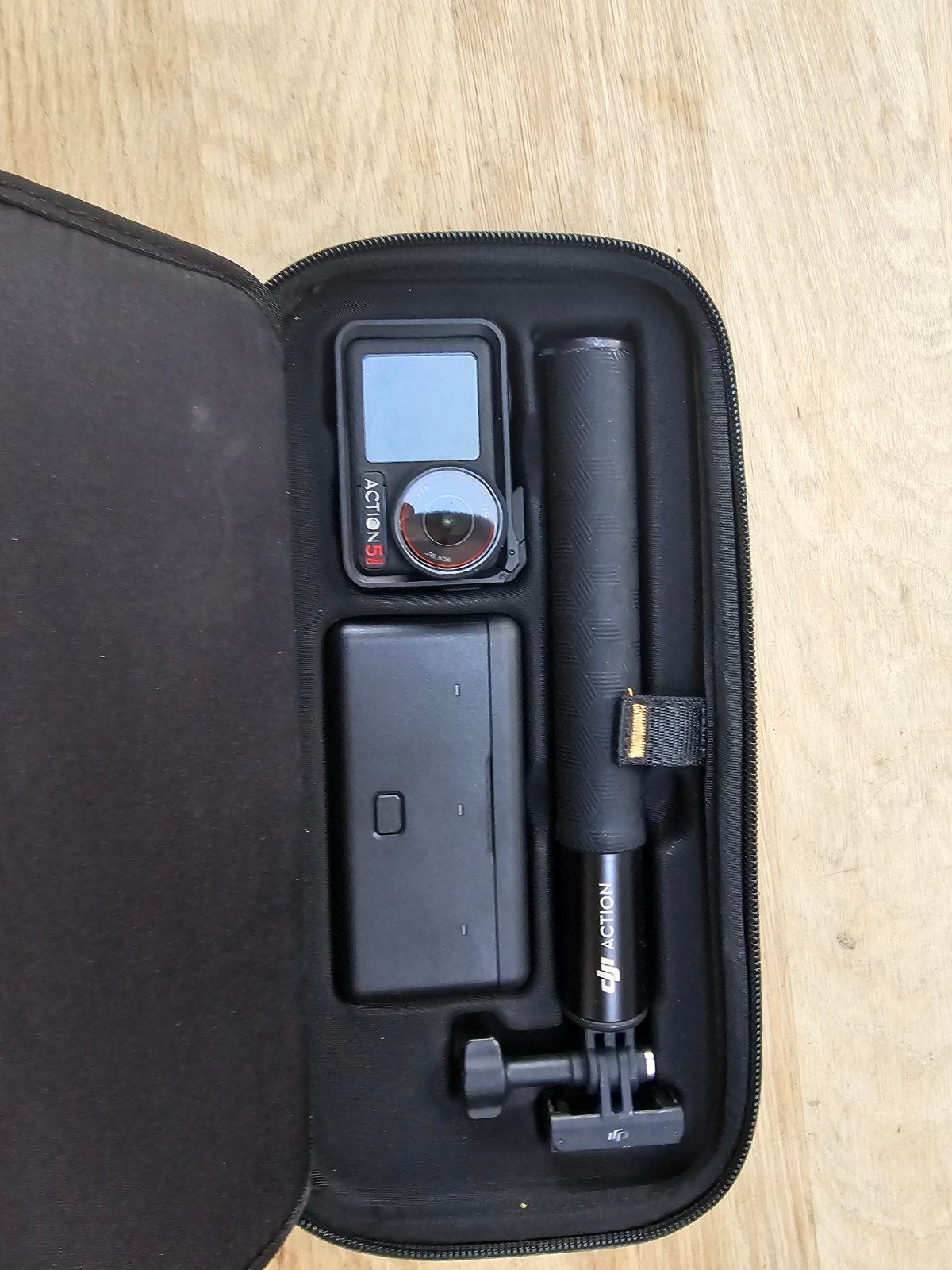 dji action 5, Ophalen
