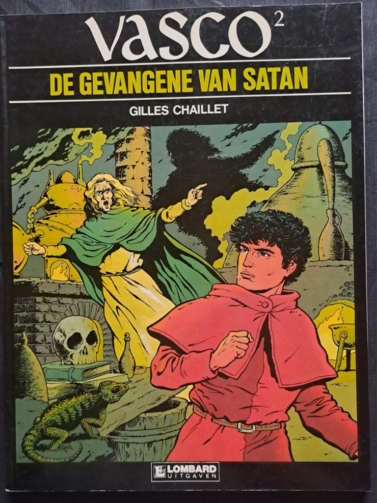 Vasco 2 De gevangene van Satan, Boeken, Stripverhalen, Ophalen of Verzenden