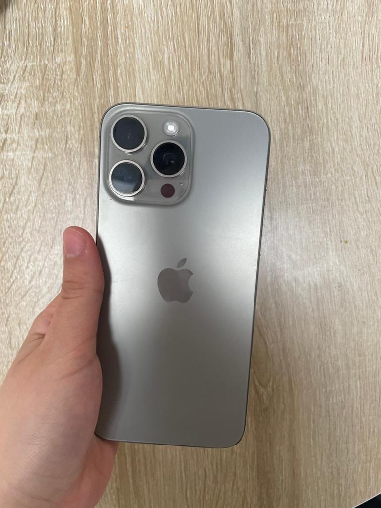 Iphone 15 pro max, Telecommunicatie, Mobiele telefoons | Apple iPhone, IPhone 15 Pro Max, Zo goed als nieuw, 87 %, Met simlock