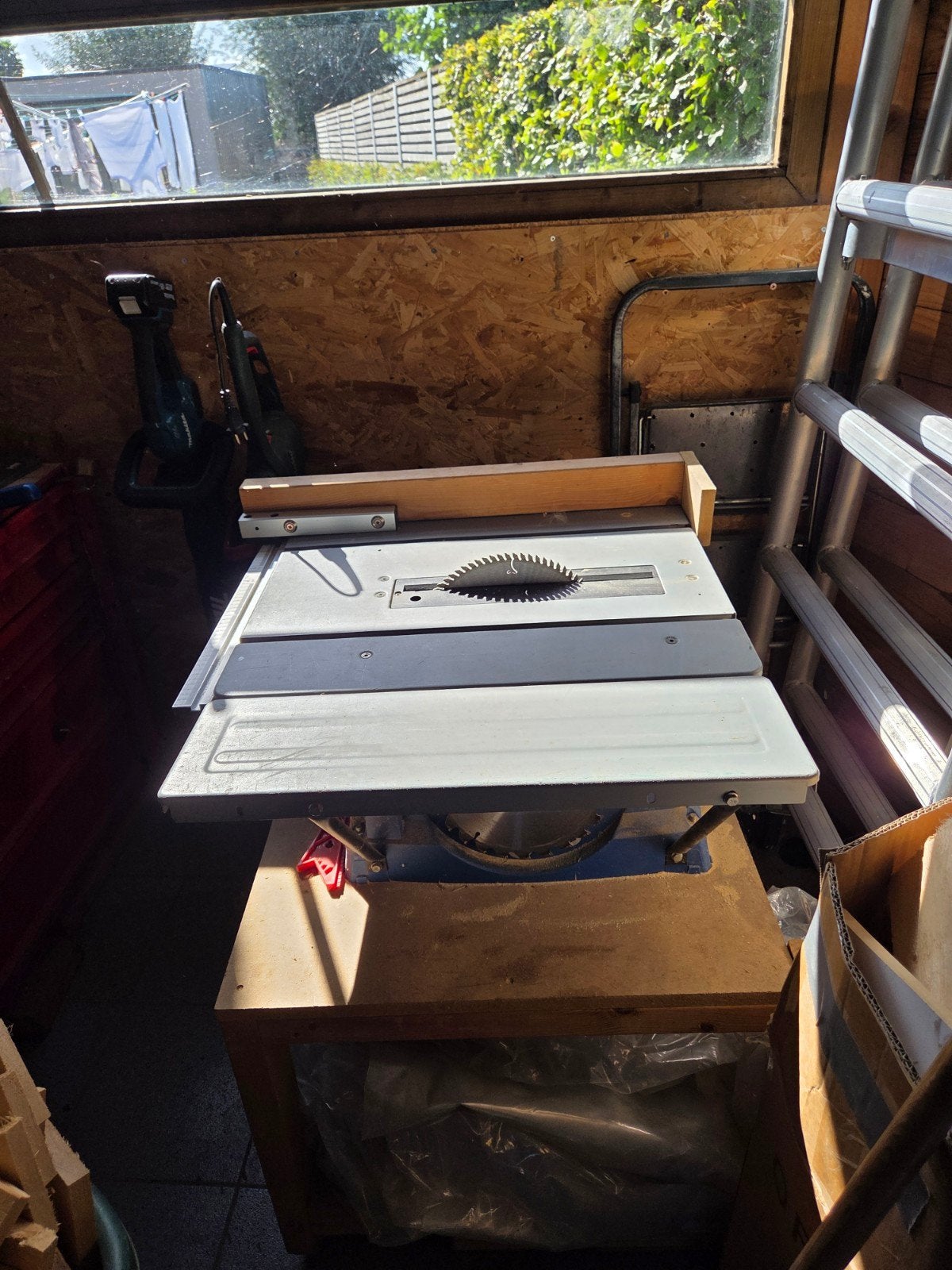 Tafelzaag sheppach, Bricolage & Construction, Établis, Enlèvement, Utilisé