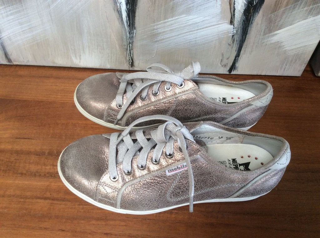 Sneakers Mephisto mobils 37,5, Mephisto, Beige, Ophalen of Verzenden, Zo goed als nieuw