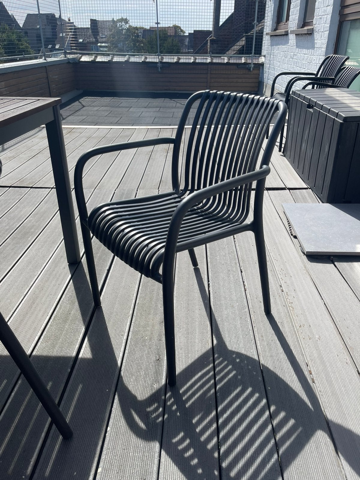Ensemble de 6 Chaises de terasse/jardin, Jardin & Terrasse, Ensembles de jardin, Enlèvement, Comme neuf