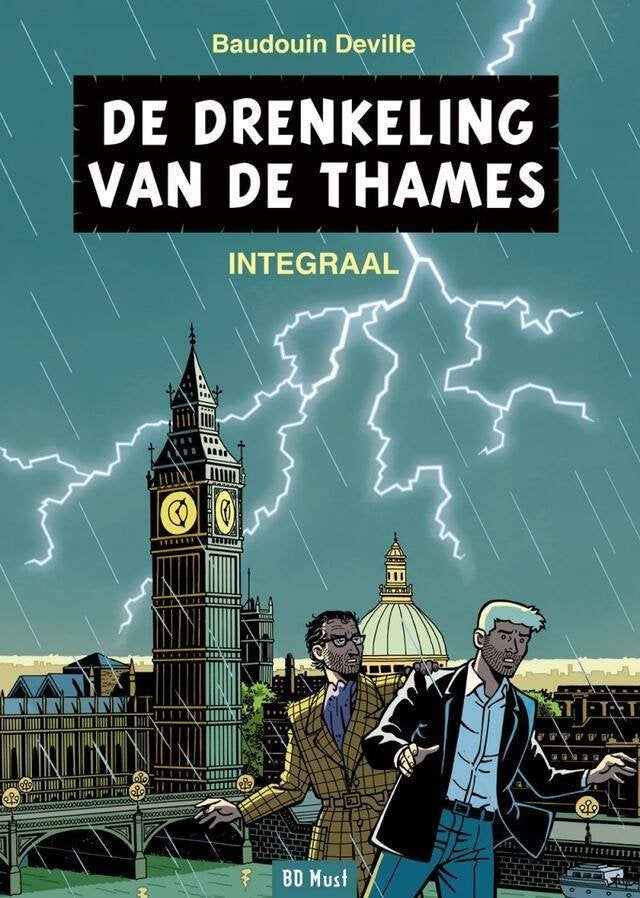 De Drenkeling van de Thames - Integraal, Livres, BD, Une BD, Enlèvement ou Envoi, Neuf, Baudouin Deville