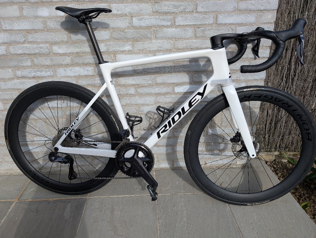 Koersfiets, Fietsen en Brommers, Carbon, Zo goed als nieuw, Meer dan 20 versnellingen, Ophalen