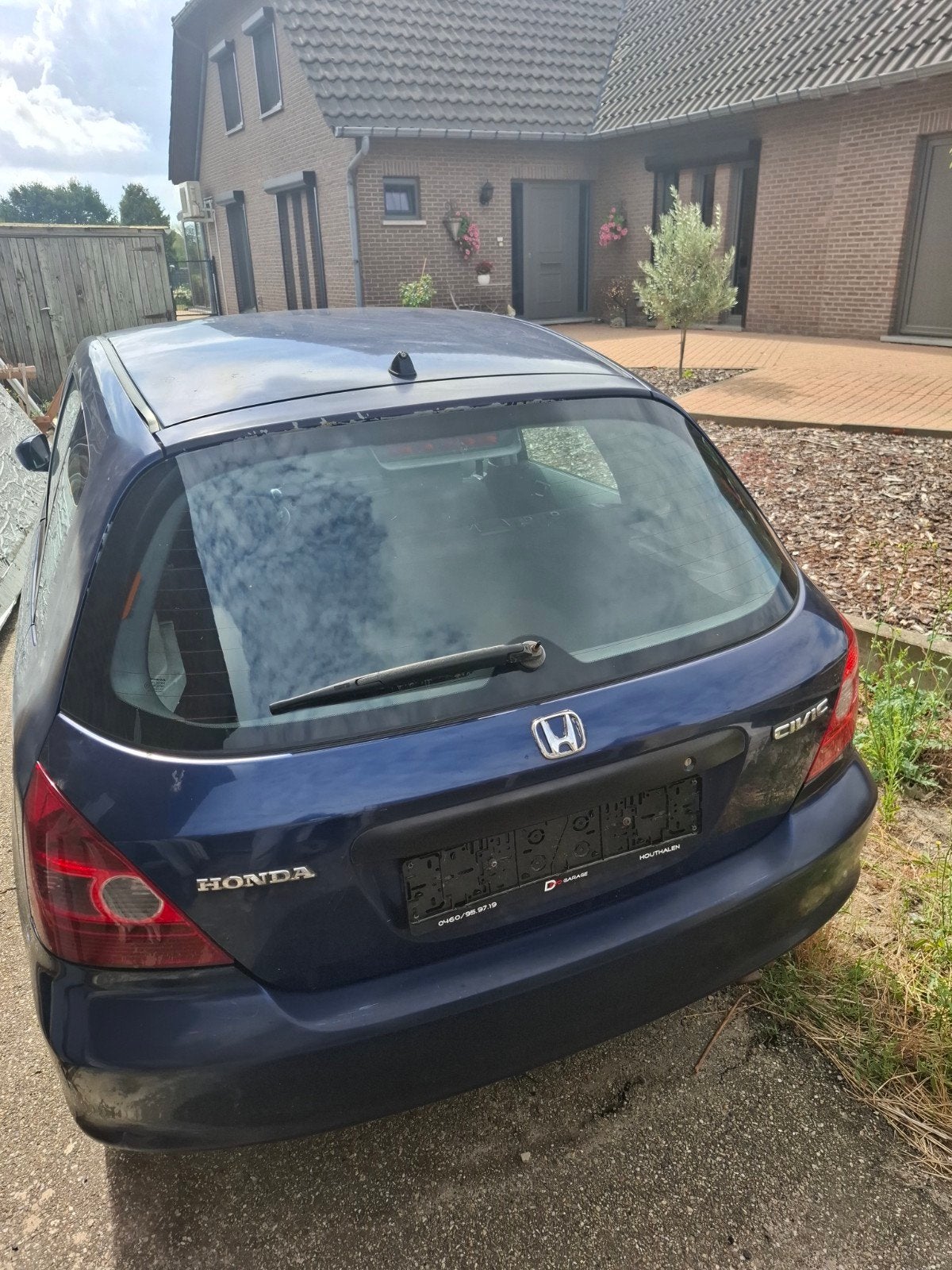 honda civic 2002 voor export of voor onderdelen, Ophalen of Verzenden, Honda