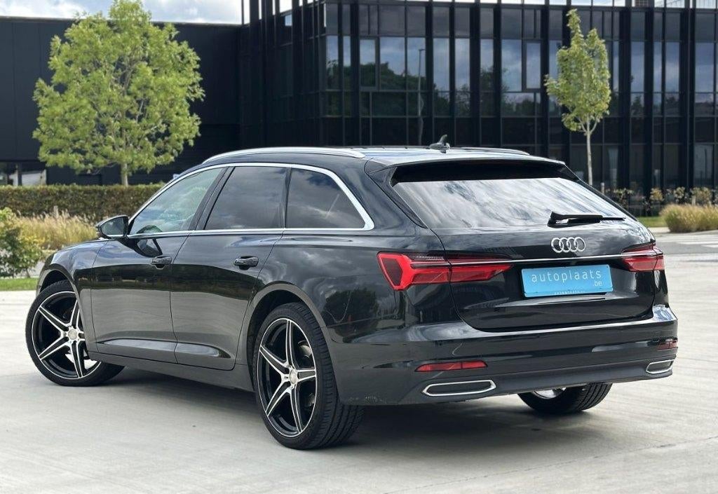Audi A6 2.0TDI S Line 2019 Hybride 164pk Automaat Camera DAB, Auto's, Audi, Automaat, Zwart, Bedrijf, 5 deurs