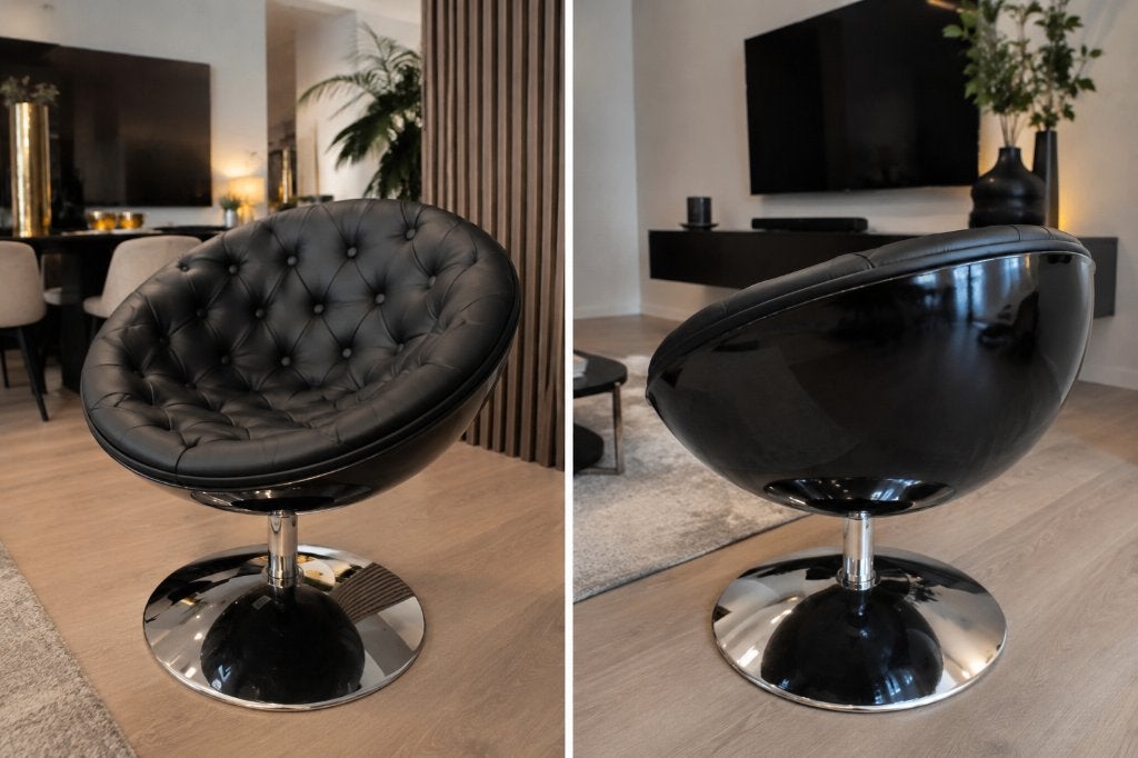 Fauteuil design KARE Design, Enlèvement, Comme neuf, Cuir, 75 à 100 cm