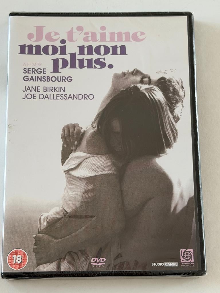 Je t'aime moi non plus (Serge Gainsbourg, Jane Birkin) DVD, CD & DVD, DVD | Drame, À partir de 16 ans, Enlèvement ou Envoi, Neuf, dans son emballage