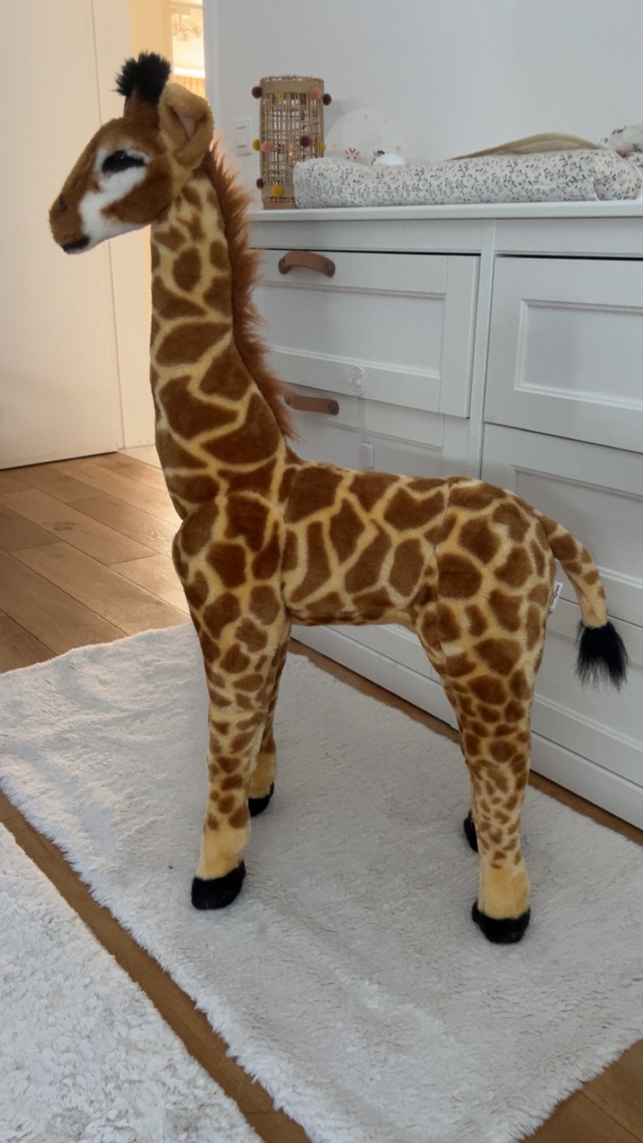 Girafe peluche 150 cm, Enlèvement, Comme neuf