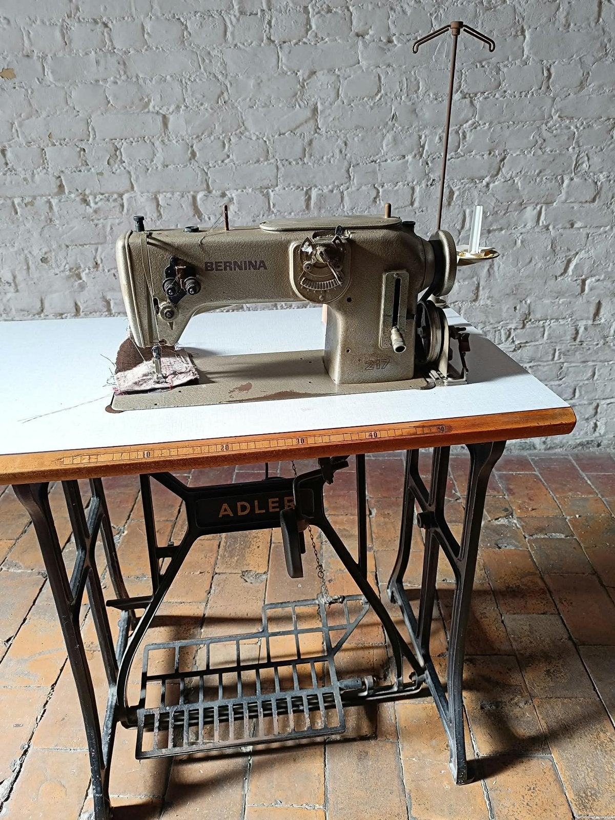 BERNINA 217 semi-industriële naaimachine, Ophalen, Gebruikt, Bernina, Naaimachine