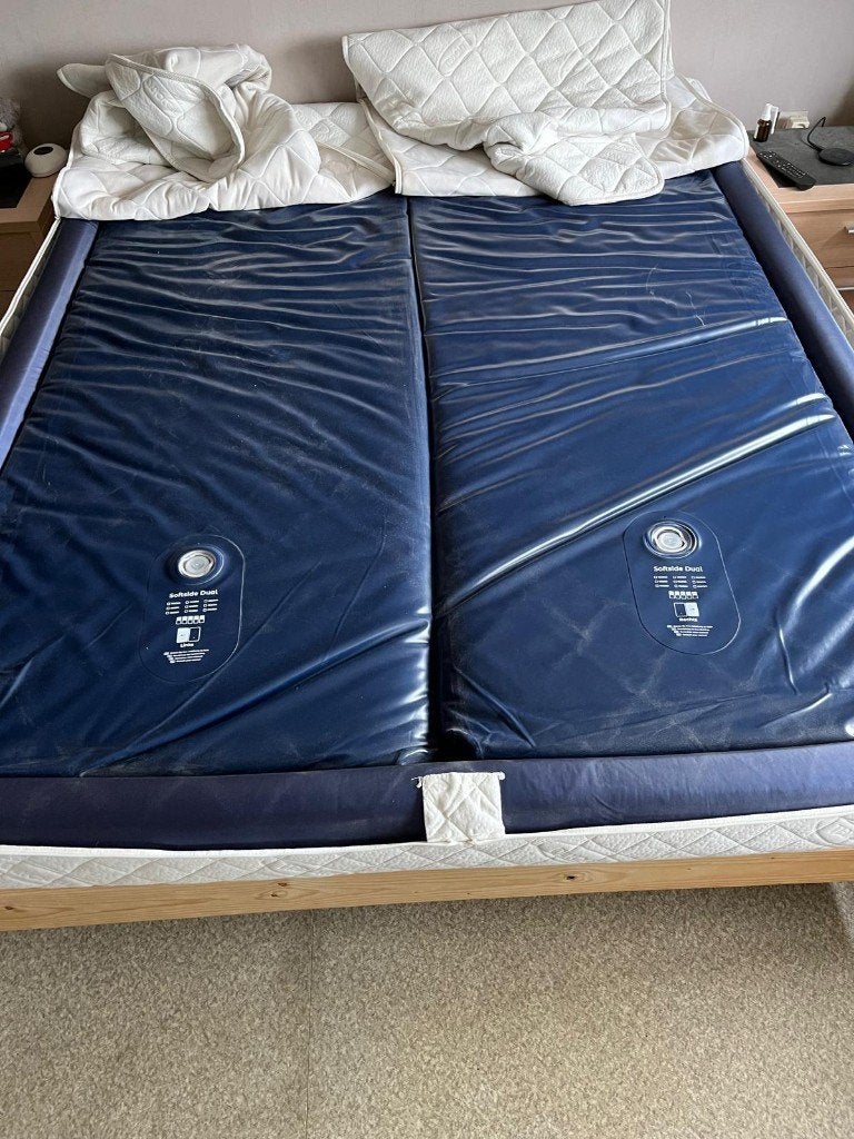 waterbed, Ophalen, Tweepersoons, Gestabiliseerd, Duo-systeem