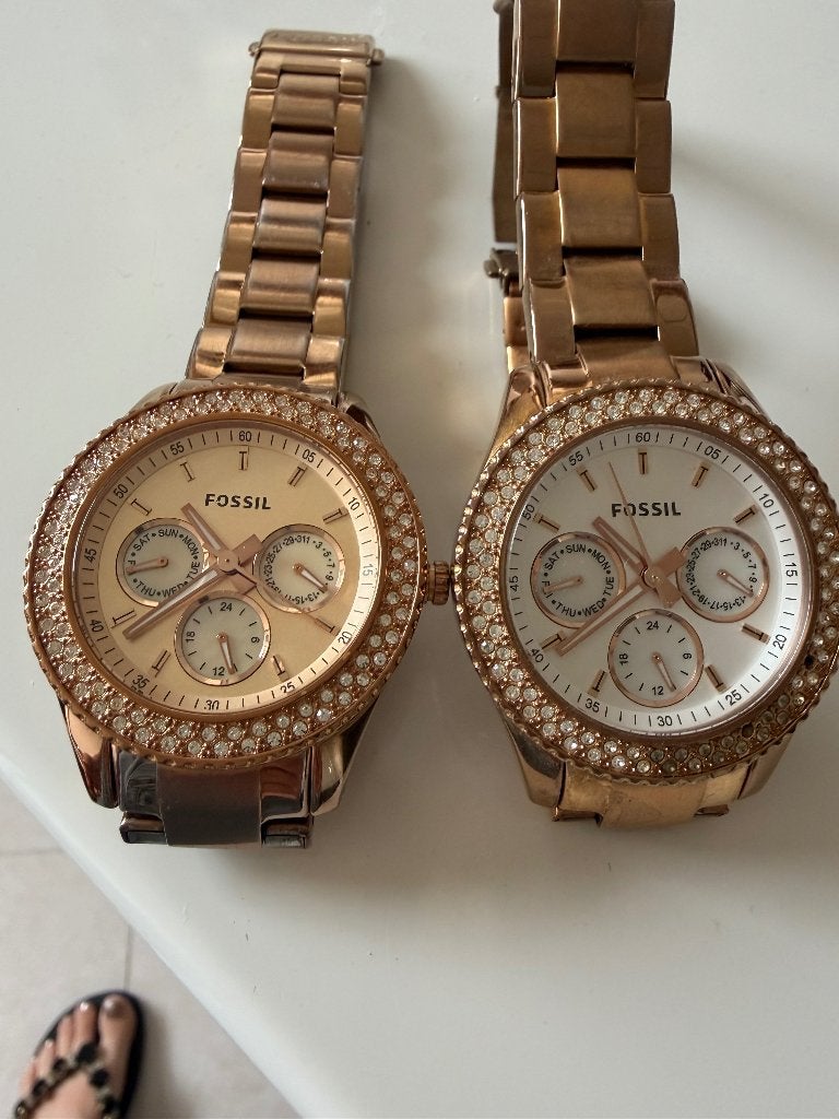 fossil horloges, Ophalen, Gebruikt, Fossil, Polshorloge