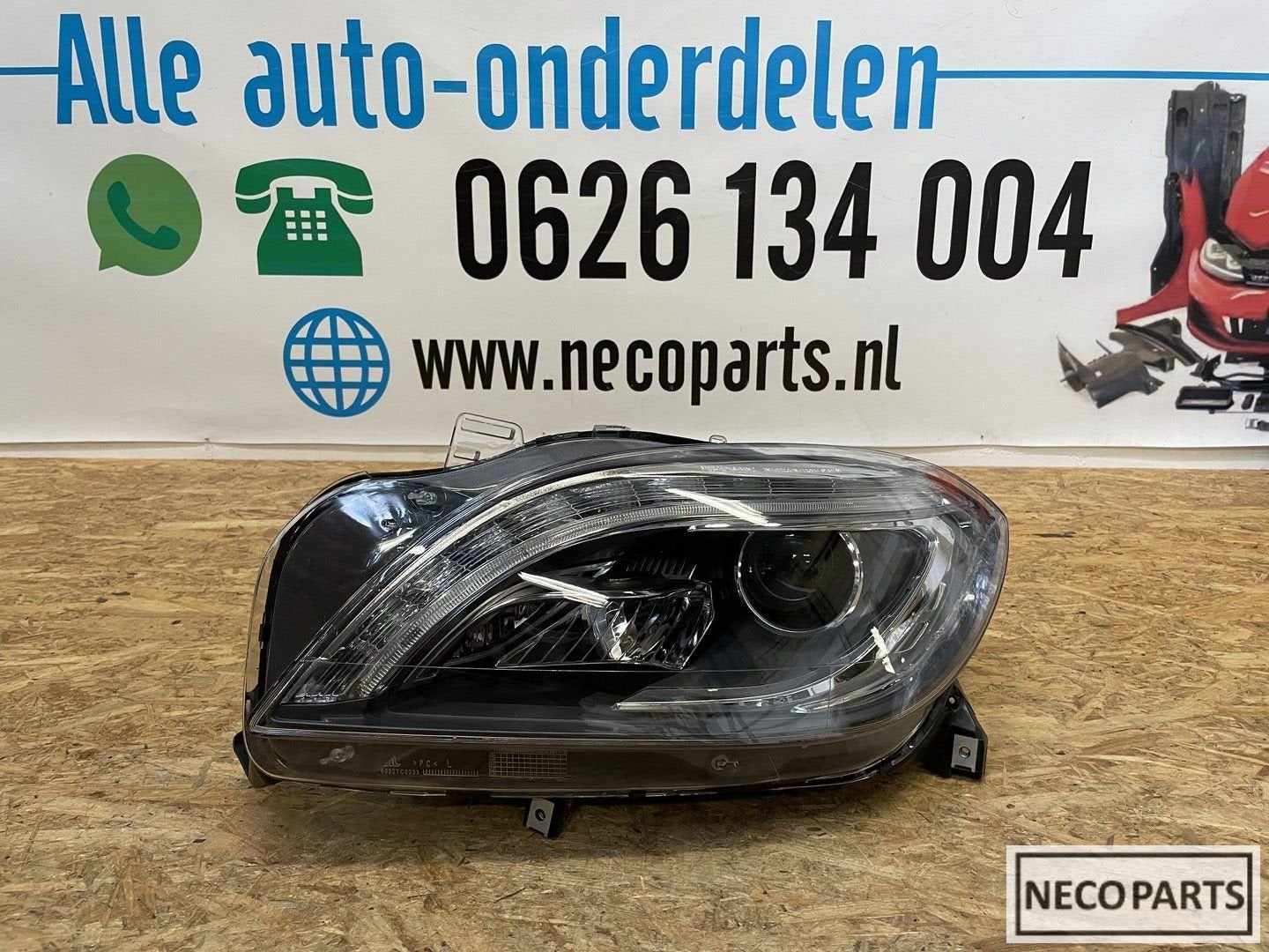 MERCEDES ML W166 XENON LED KOPLAMP LINKS A1668207259, Gebruikt, -, Ophalen of Verzenden, -