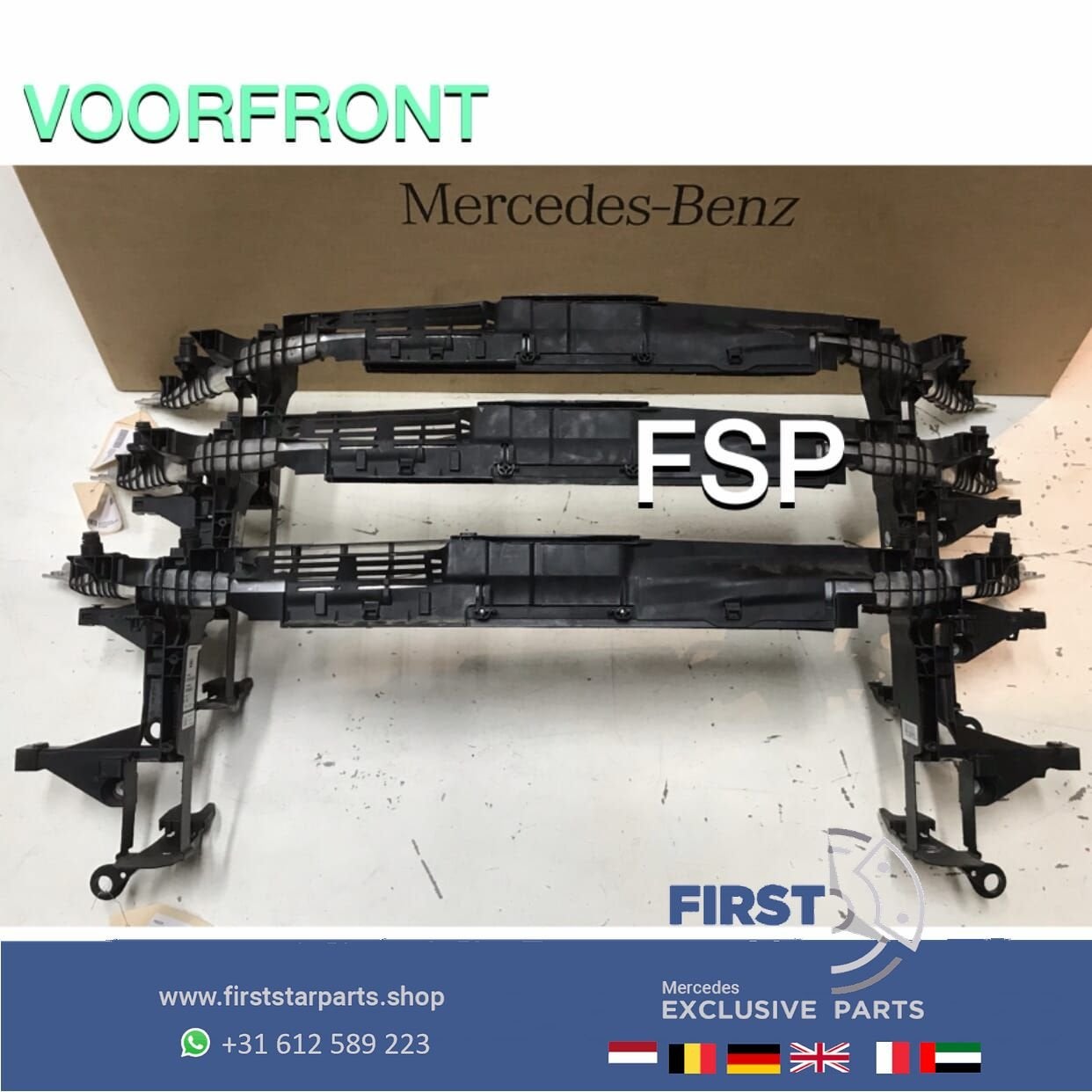 Voorfront Mercedes W176 A W246 B Front W117 CLA W156 GLA Kla, Auto-onderdelen, Gebruikt, -, Voor, Ophalen of Verzenden