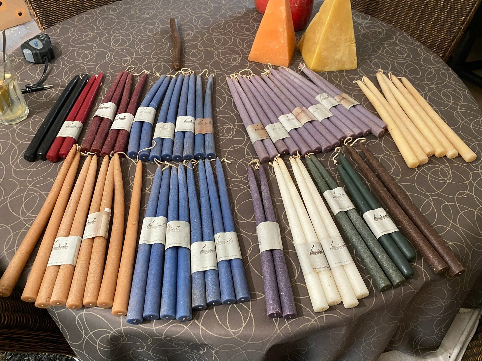 Kaarsen en kaarsenhouders te koop, Bricolage & Construction, Plinthes & Finitions, Enlèvement, Comme neuf