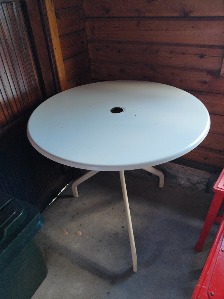 Rond tafeltje, Huis en Inrichting, Ophalen, Gebruikt, 50 tot 100 cm, Rond