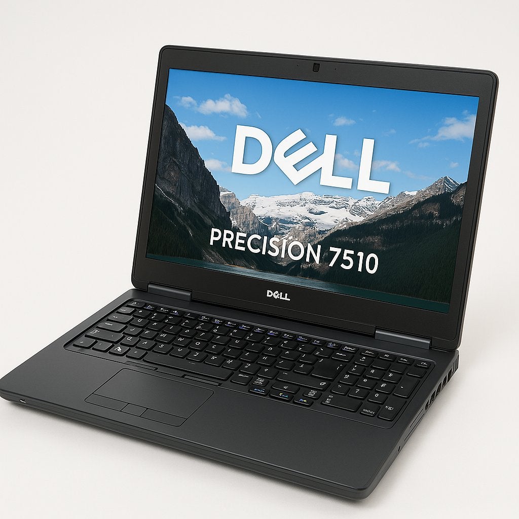 Dell Precision 7510–Krachtige Workstation Laptop(i7 • 16Gb), Reconditionné, Intel Core i7 processor, 512 GB, Dell