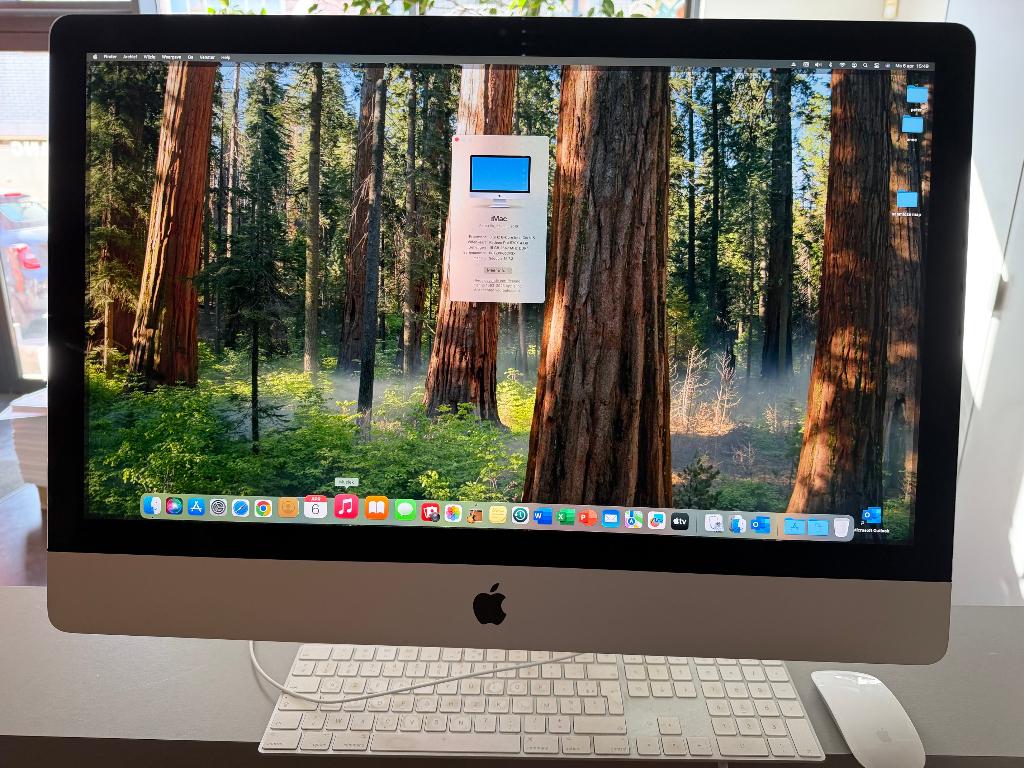 imac 27 inch 2019, Computers en Software, Ophalen, Gebruikt, 2 tot 3 Ghz, SSD