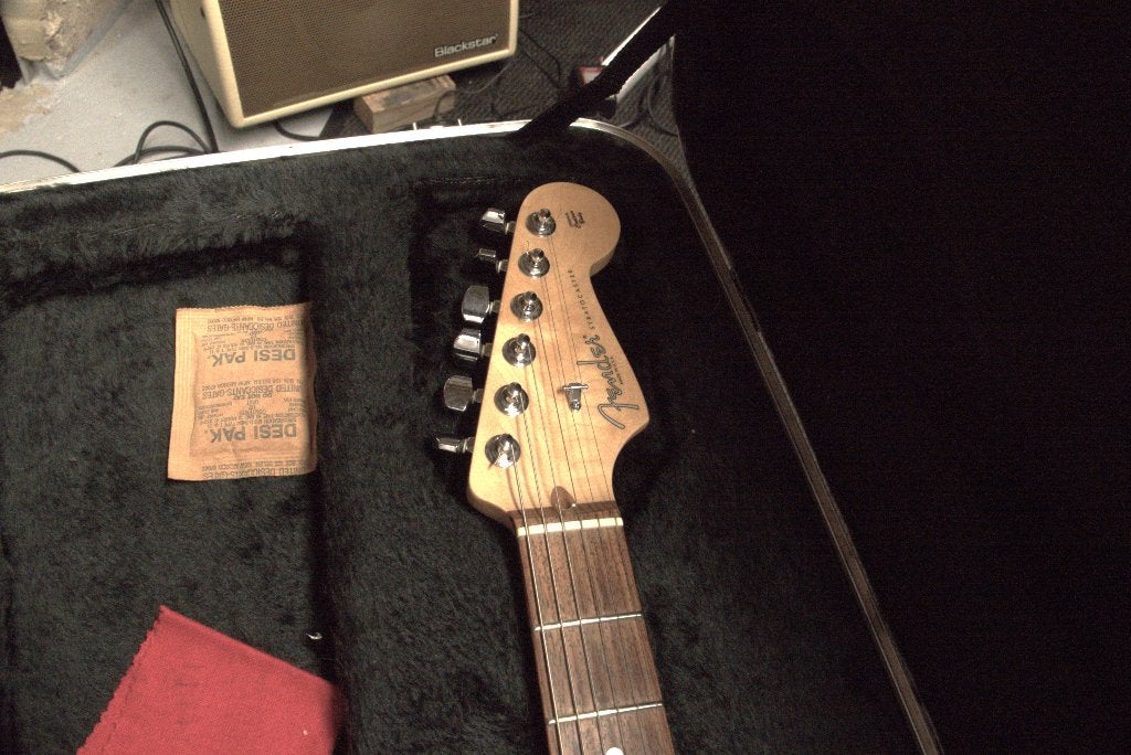 Fender Stratocaster USA 2009 Micro:EMG SL20 Steve Lukather, Ophalen of Verzenden, Zo goed als nieuw, Solid body, Fender