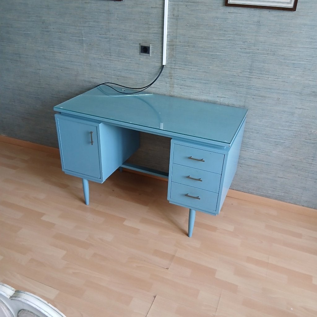 Vintage Gispen bureel, Antiek en Kunst, Ophalen