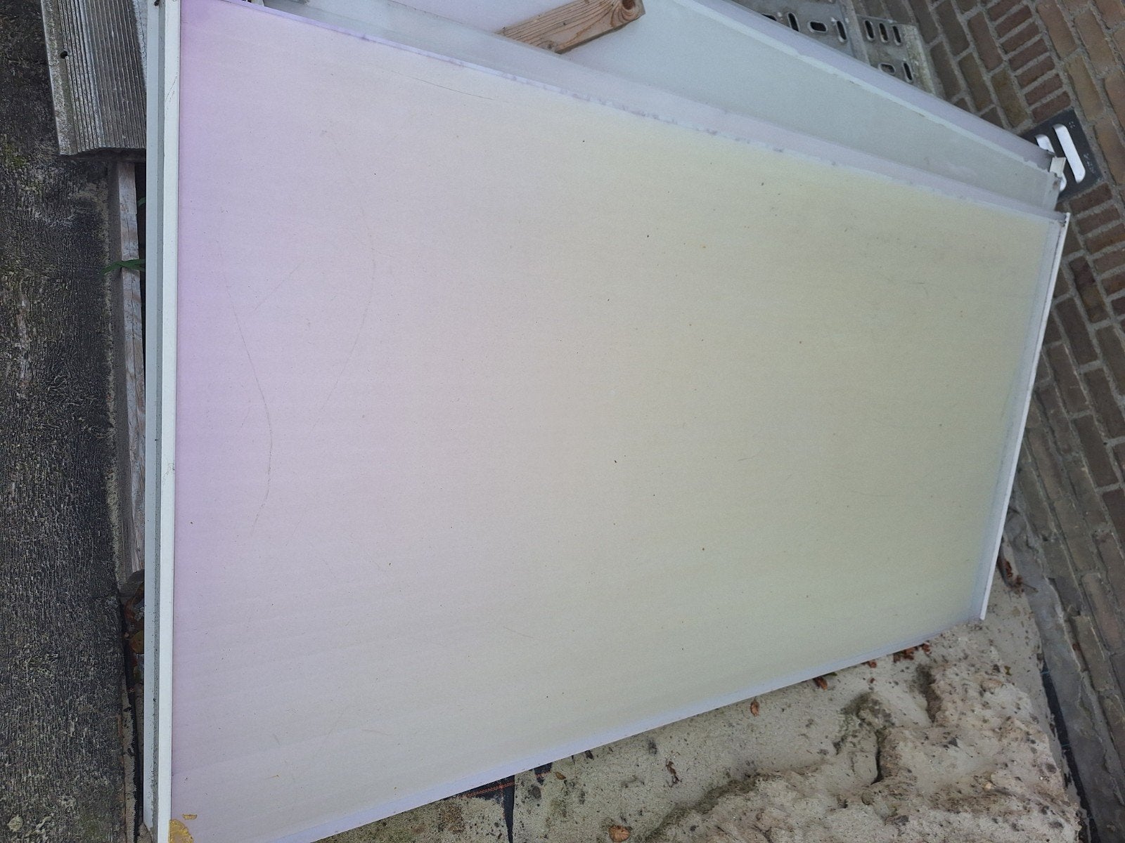 Polycarbonaat platen voor kas of overkapping, Doe-het-zelf en Bouw, Platen en Panelen, Ophalen, Gebruikt, Overige materialen, 20 tot 50 mm