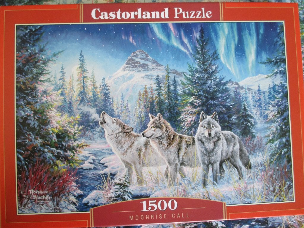 puzzel castorland 1500, Ophalen of Verzenden, 500 t/m 1500 stukjes, Zo goed als nieuw, Legpuzzel