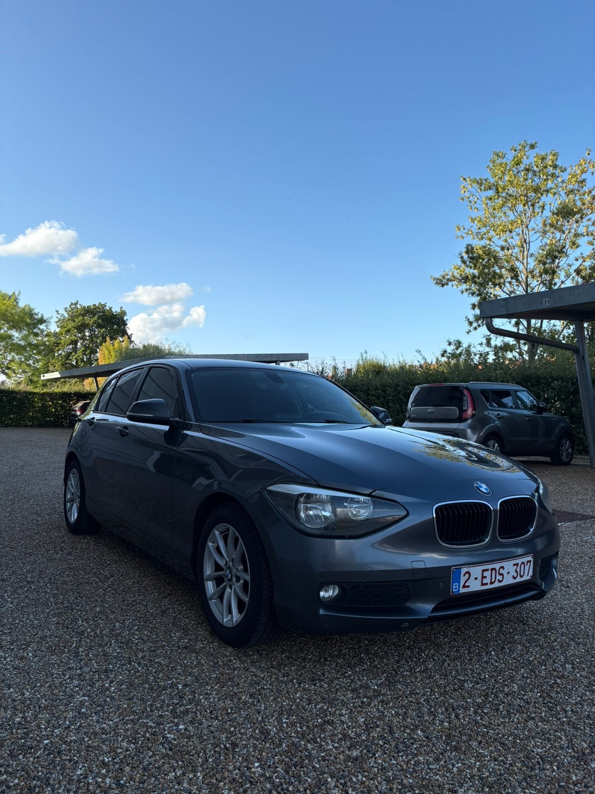 BMW 116d, Auto's, Euro 5, 1 Reeks, Zwart, Diesel