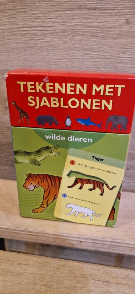 Tekensjablonen dieren, Ophalen