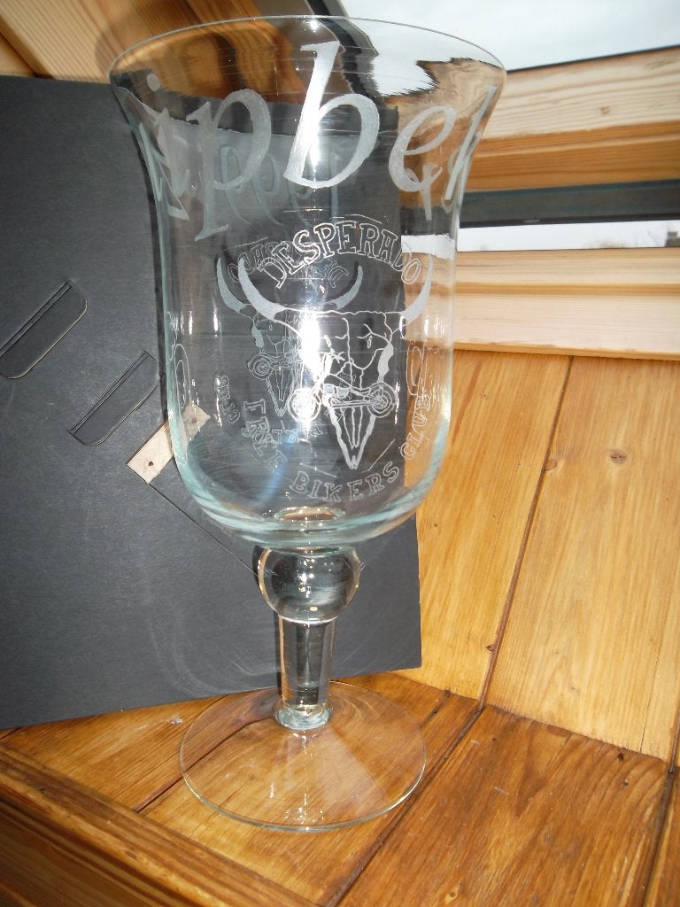Groot bierglas, Ophalen of Verzenden, Zo goed als nieuw, Bierglas
