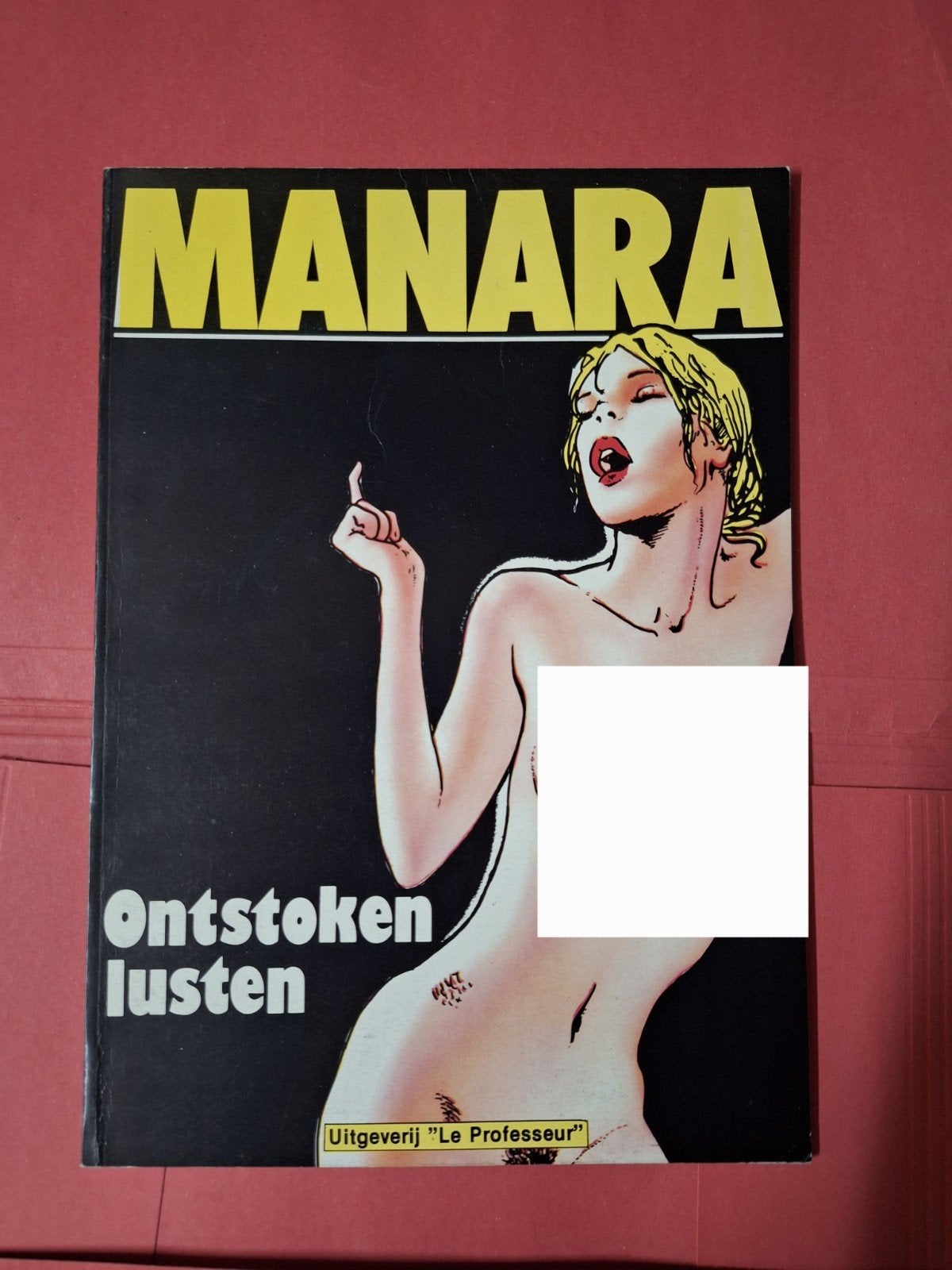 pulsations enflammées par la manara, Une BD, Enlèvement, Comme neuf