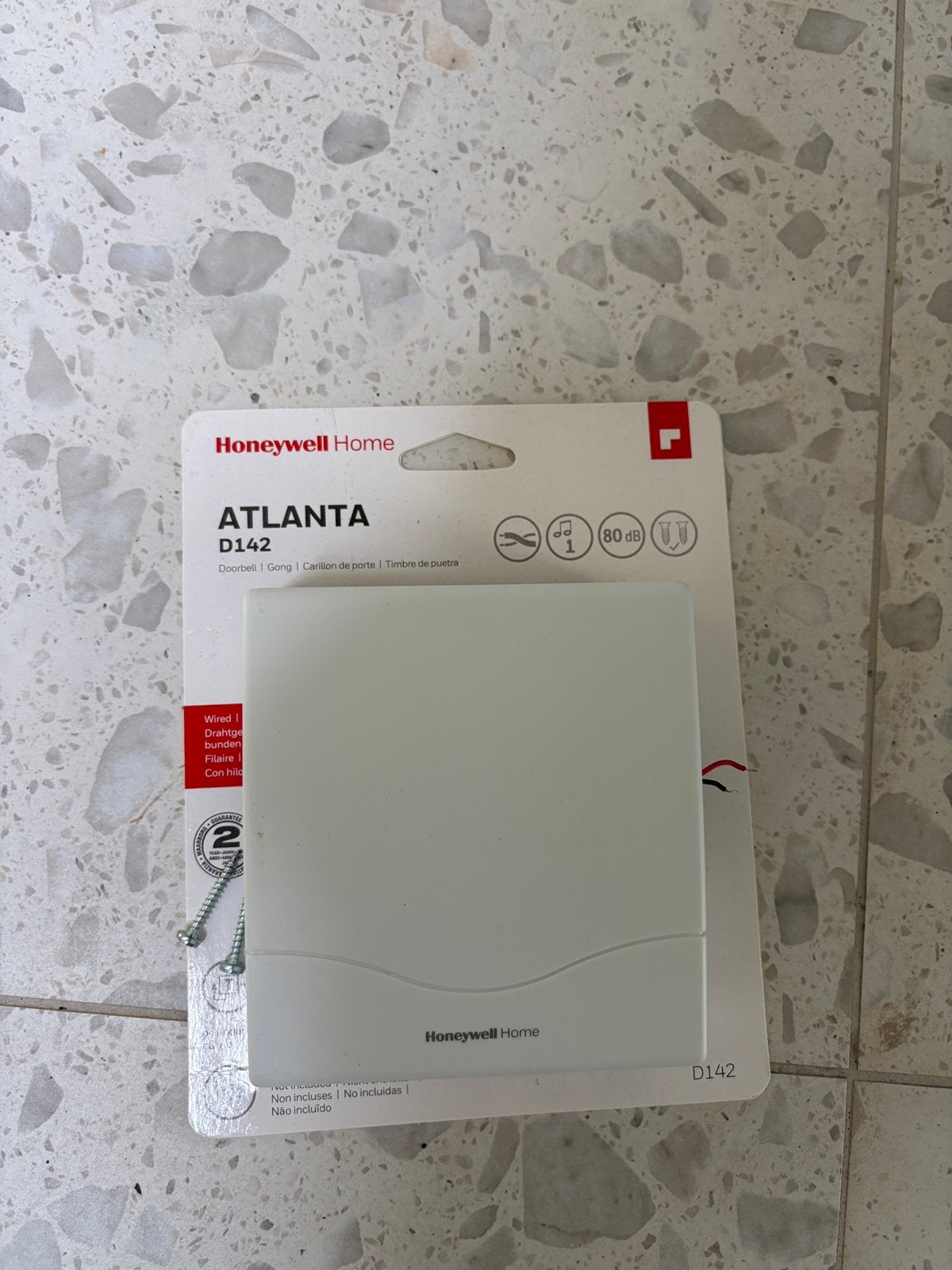 Honeywell Atlanta deurbel, Maison & Meubles, Enlèvement, Neuf, Filaire