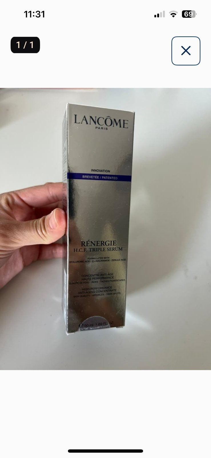 Lancôme-serum, Ophalen of Verzenden, Nieuw, Gehele gezicht, Verzorging