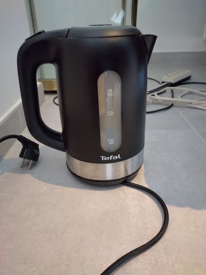 Waterkoker Tefal 1,7 liter, Electroménager, Bouilloires, 1 à 2 litres, Enlèvement, Utilisé