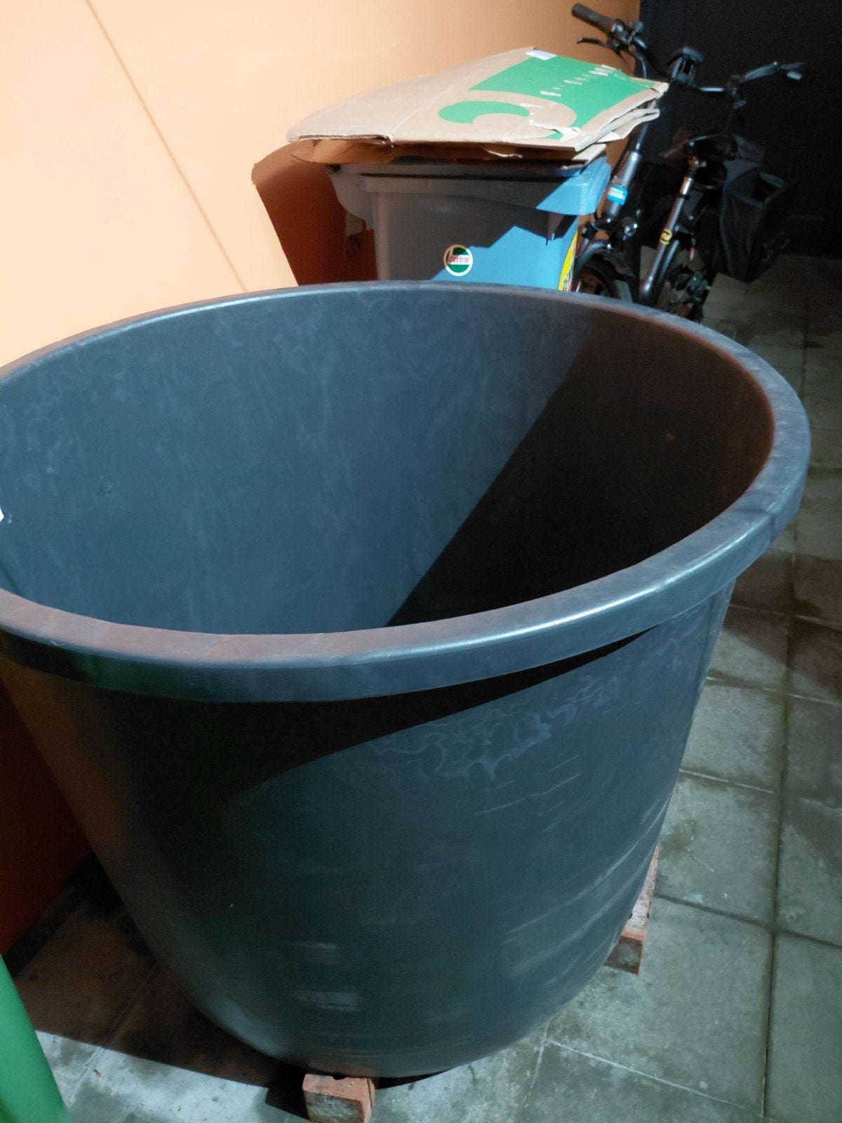 Kuip 500 liter, Ophalen
