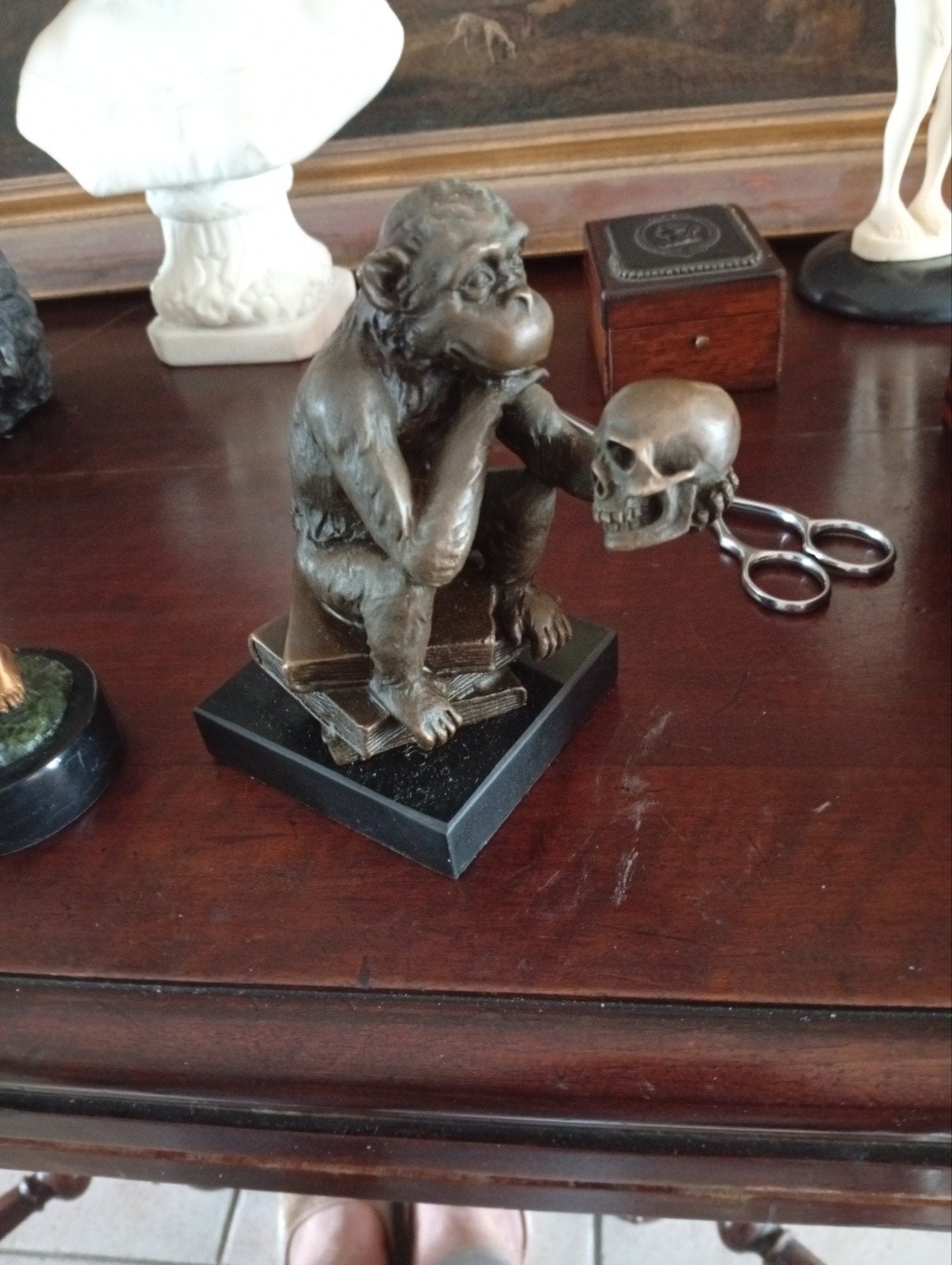 statue en bronze, Antiquités & Art, Enlèvement ou Envoi