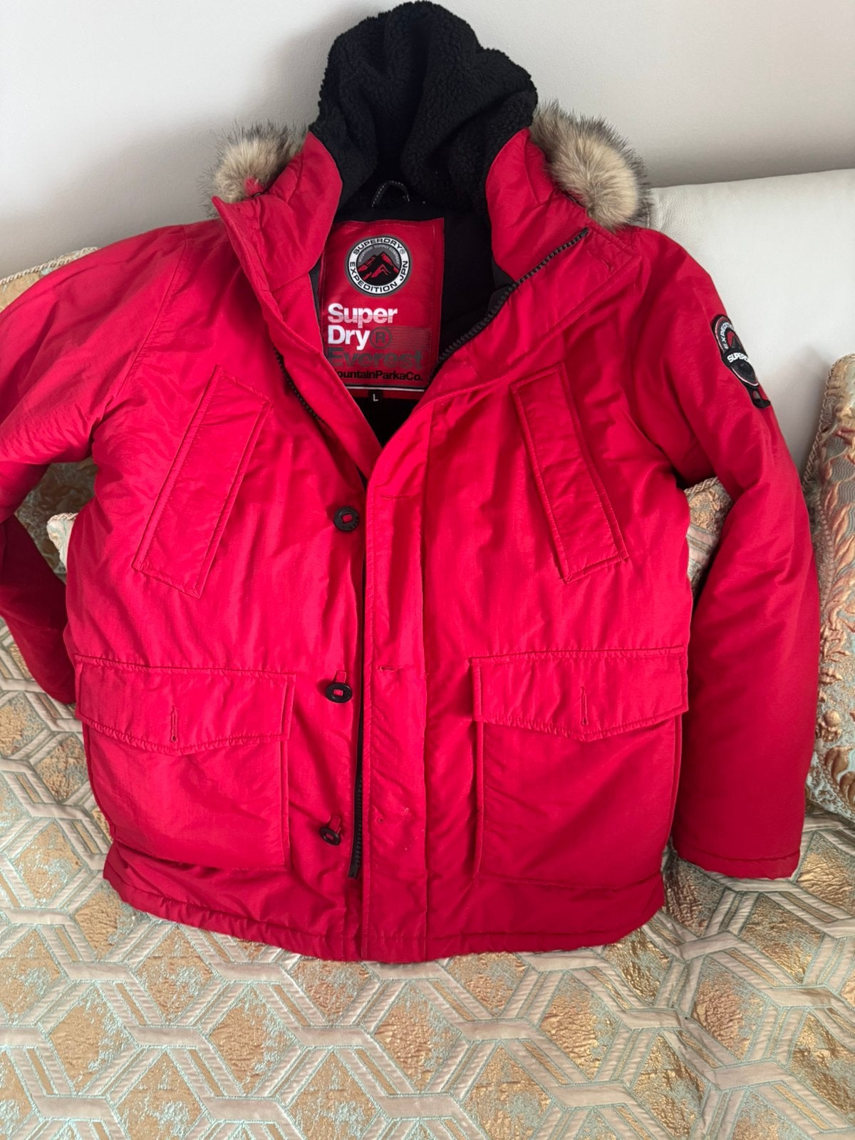 Super dray heren veste in goed staat maat L, Enlèvement ou Envoi, Comme neuf, Taille 52/54 (L)