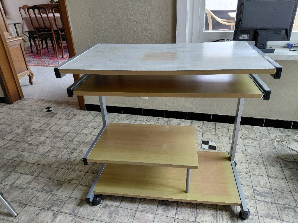 Computertafel, Autres marques, Autres styles, 45 cm, 80 cm