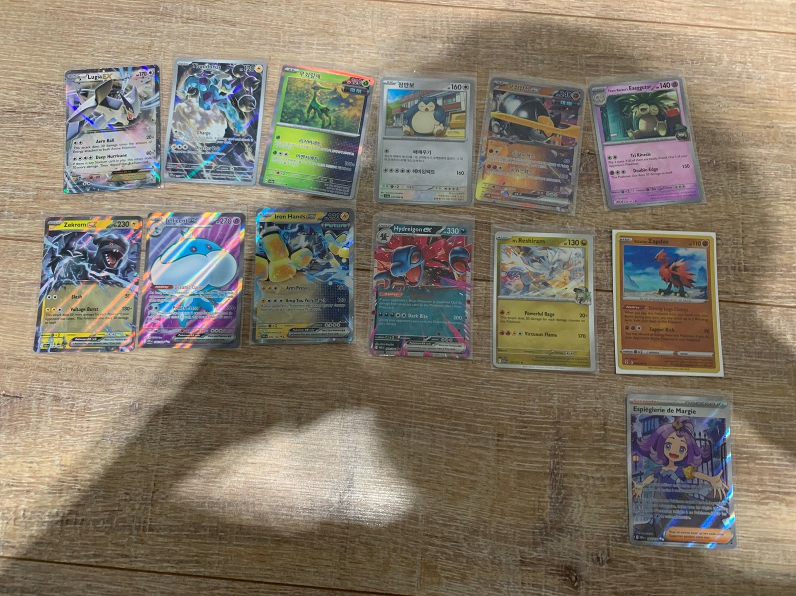 Collection de cartes Pokémon - Diverses cartes rares, Enlèvement ou Envoi, Comme neuf, Plusieurs cartes, Foil