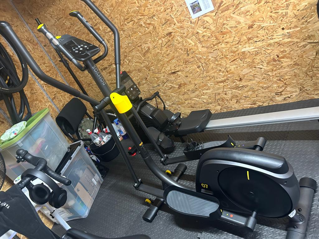 Crosstrainer Domyos EL500, Sport en Fitness, Ophalen, Zo goed als nieuw, Crosstrainer