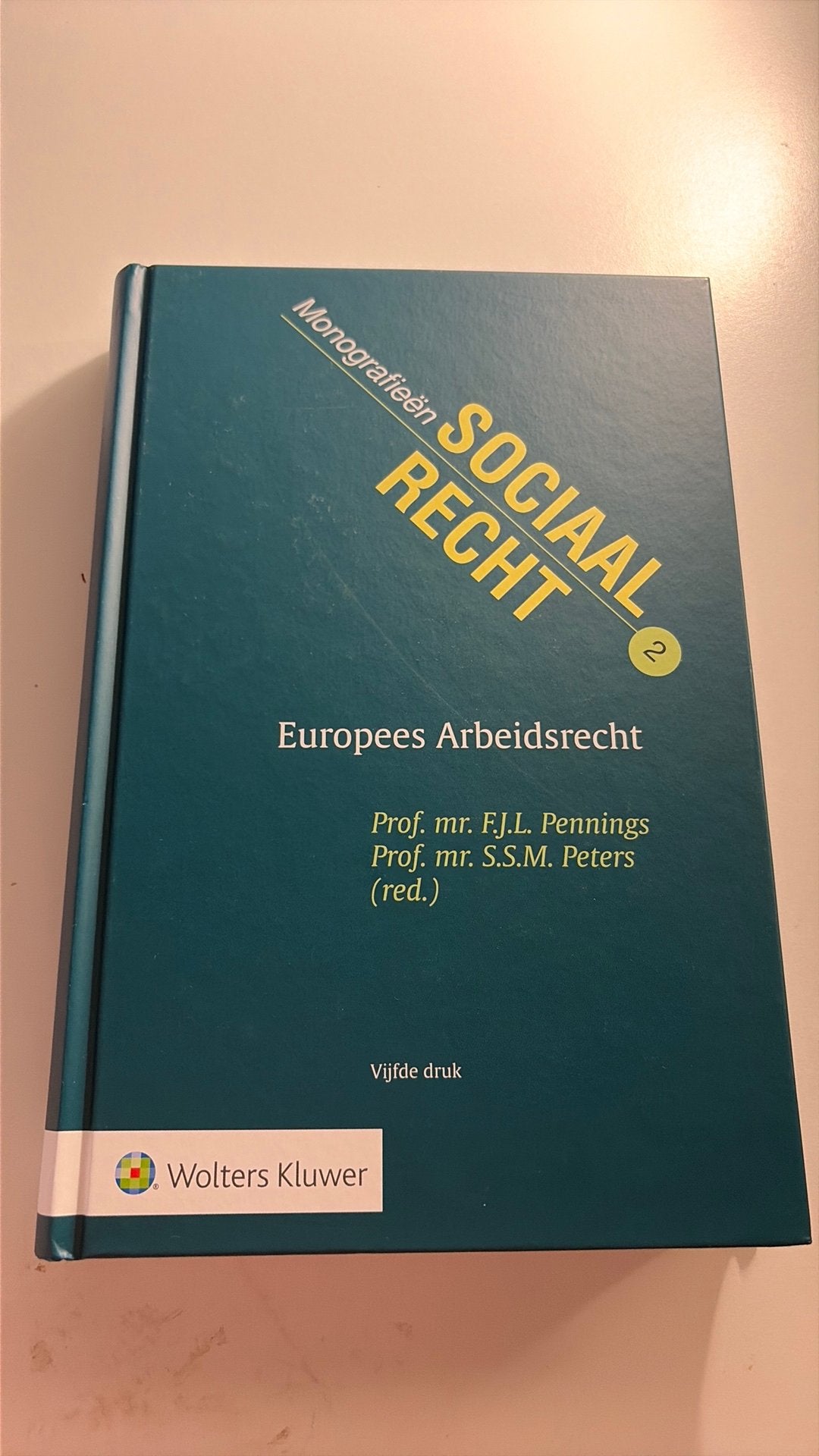Europees Arbeidsrecht, Boeken, Ophalen of Verzenden, Zo goed als nieuw, Hoger Onderwijs