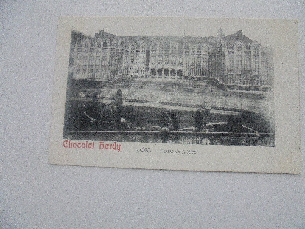 liége - palais du justice, Verzenden, Voor 1920, Ongelopen, Luik