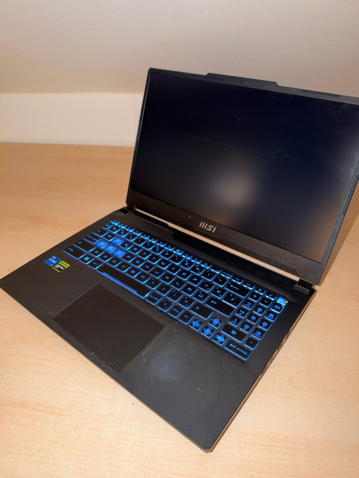 MSI Cyborg A12VF gaming laptop, Ophalen, Zo goed als nieuw, Gaming, SSD