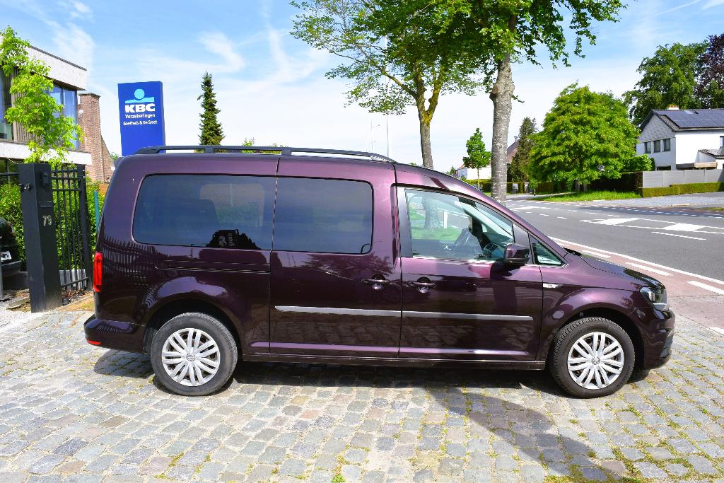 Vw Caddy Maxi 2.0CR TDI DSG/7ZIT !!/GPS/CAMERA/GARANTIE, Autos, Volkswagen, 75 kW, Euro 6, Entreprise, 7 places