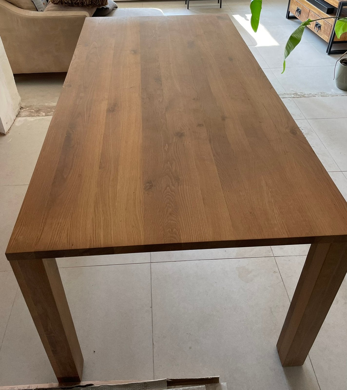 Très belle table en chêne, Enlèvement, Comme neuf