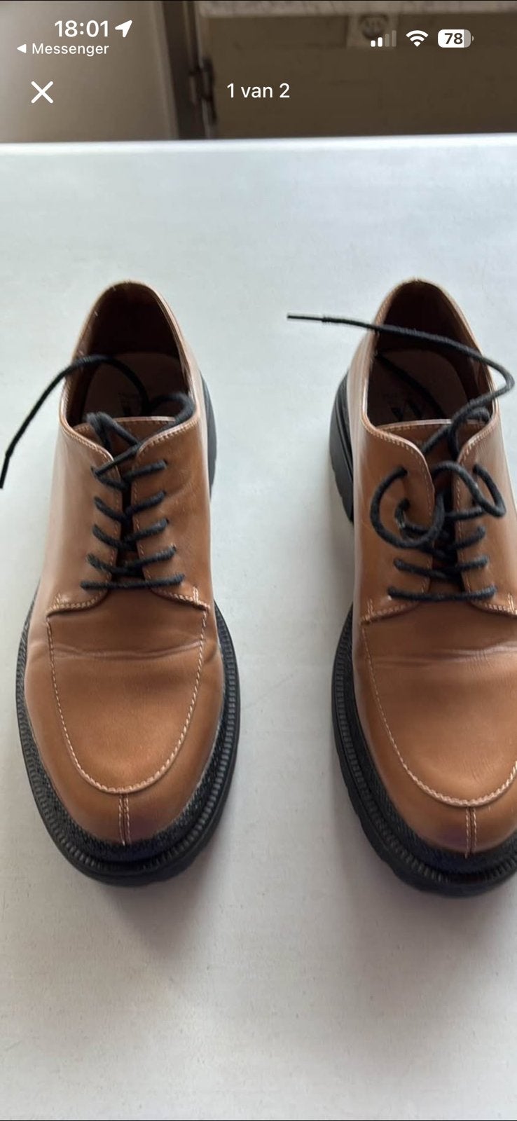 Geklede schoenen mt 41, Ophalen of Verzenden, Zo goed als nieuw