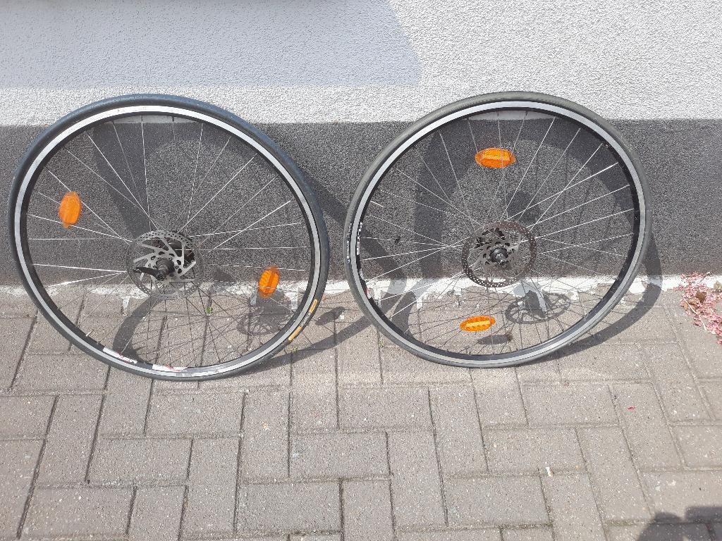 Rigida Flyer velgen 28 inch 700c, Fietsen en Brommers, Fietsonderdelen, Ophalen, Gebruikt, Wiel, Aluminium