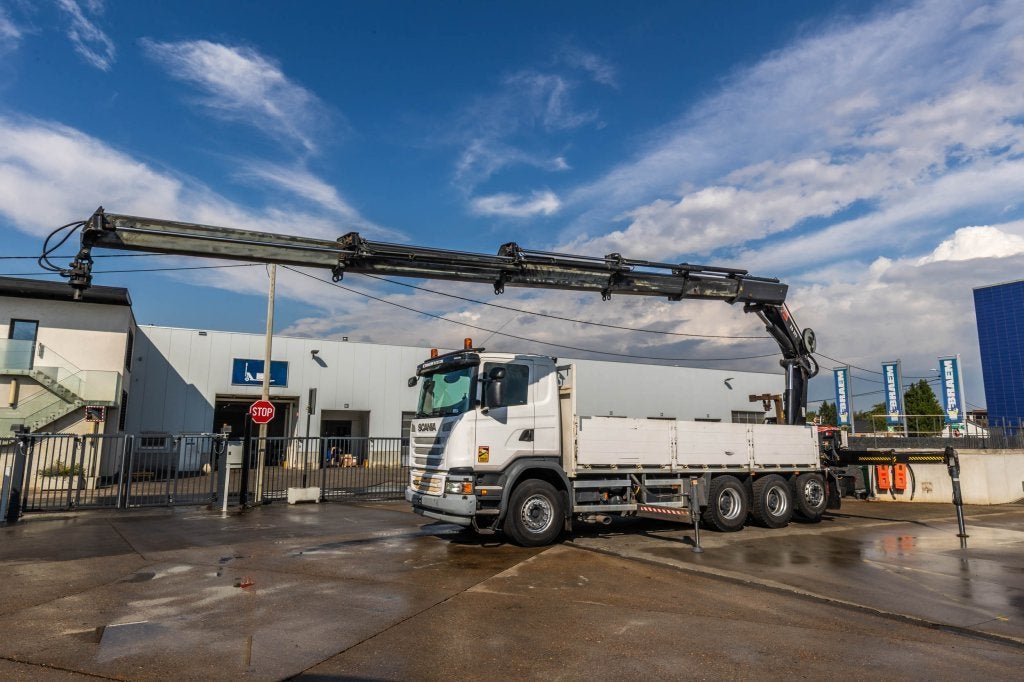 Scania G450+HIAB 377 EP-5, Achat, Euro 6, Air conditionné, Diesel